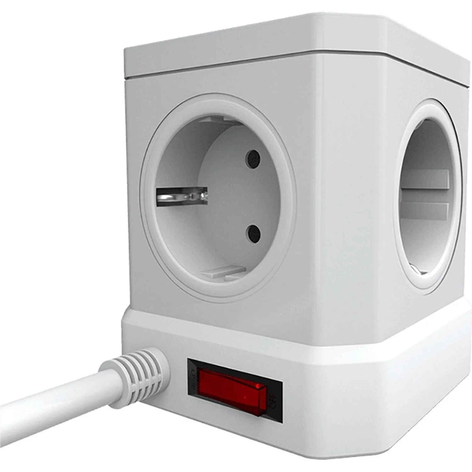 Сетевой фильтр AGNI  5р/2м,3USB 1TYPE-C,белый(TP-VE4U5E-C-2m-white) - фото 2
