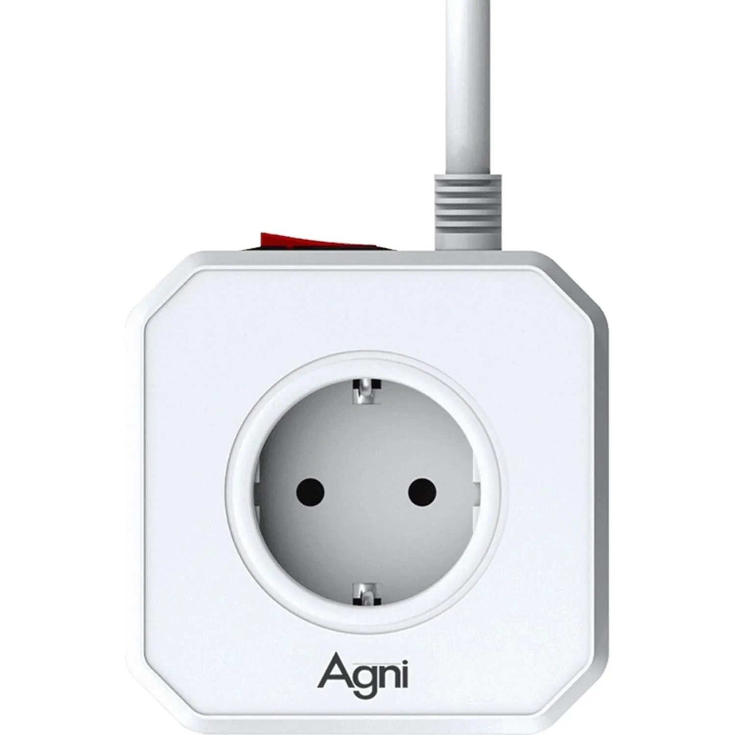 Сетевой фильтр AGNI  5р/2м,3USB 1TYPE-C,белый(TP-VE4U5E-C-2m-white) - фото 3