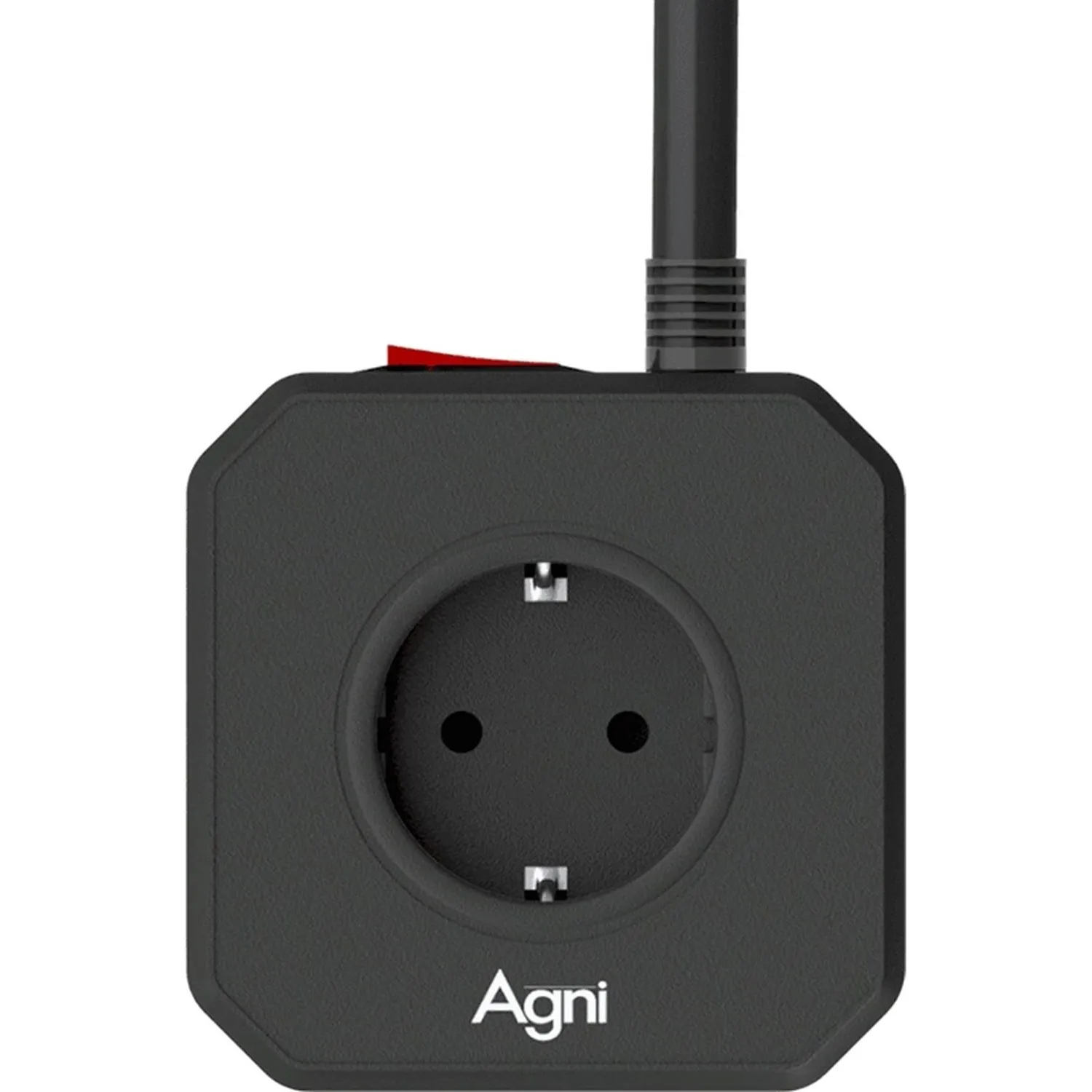 Сетевой фильтр AGNI  5р/2м,3USB 1TYPE-C,черный(TP-VE4U5E-C-2m-black) - фото 4