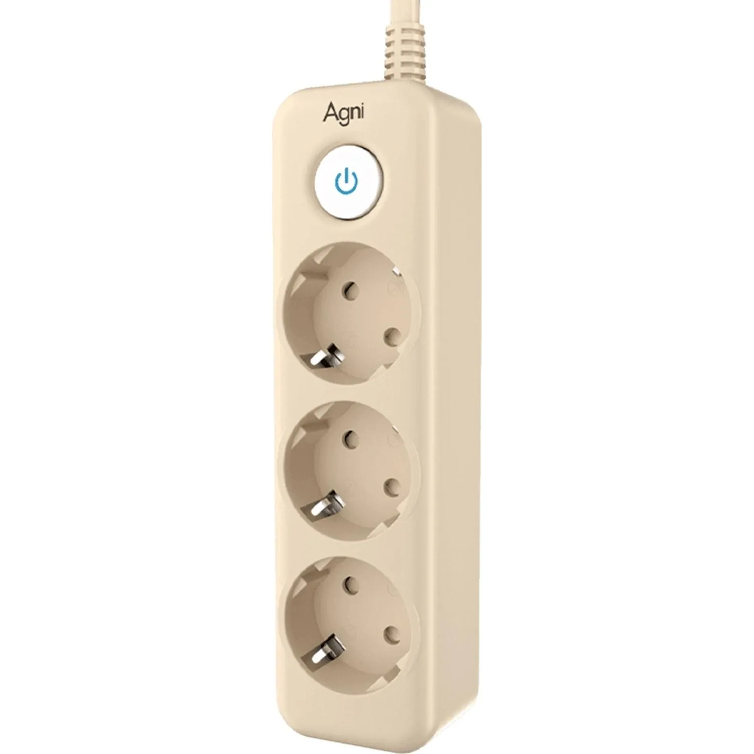 Сетевой фильтр AGNI 3/3м,слоновая кость(TP-FD3E-3m-ivory) - фото 3