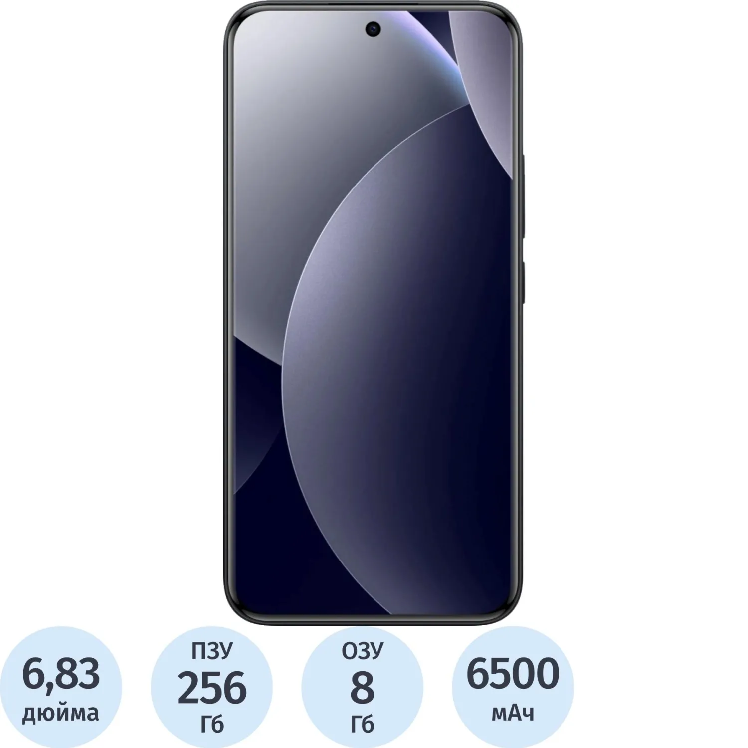 Смартфон Xiaomi Redmi Note 15 Pro + 5G RU 8+256 Black - фото 1