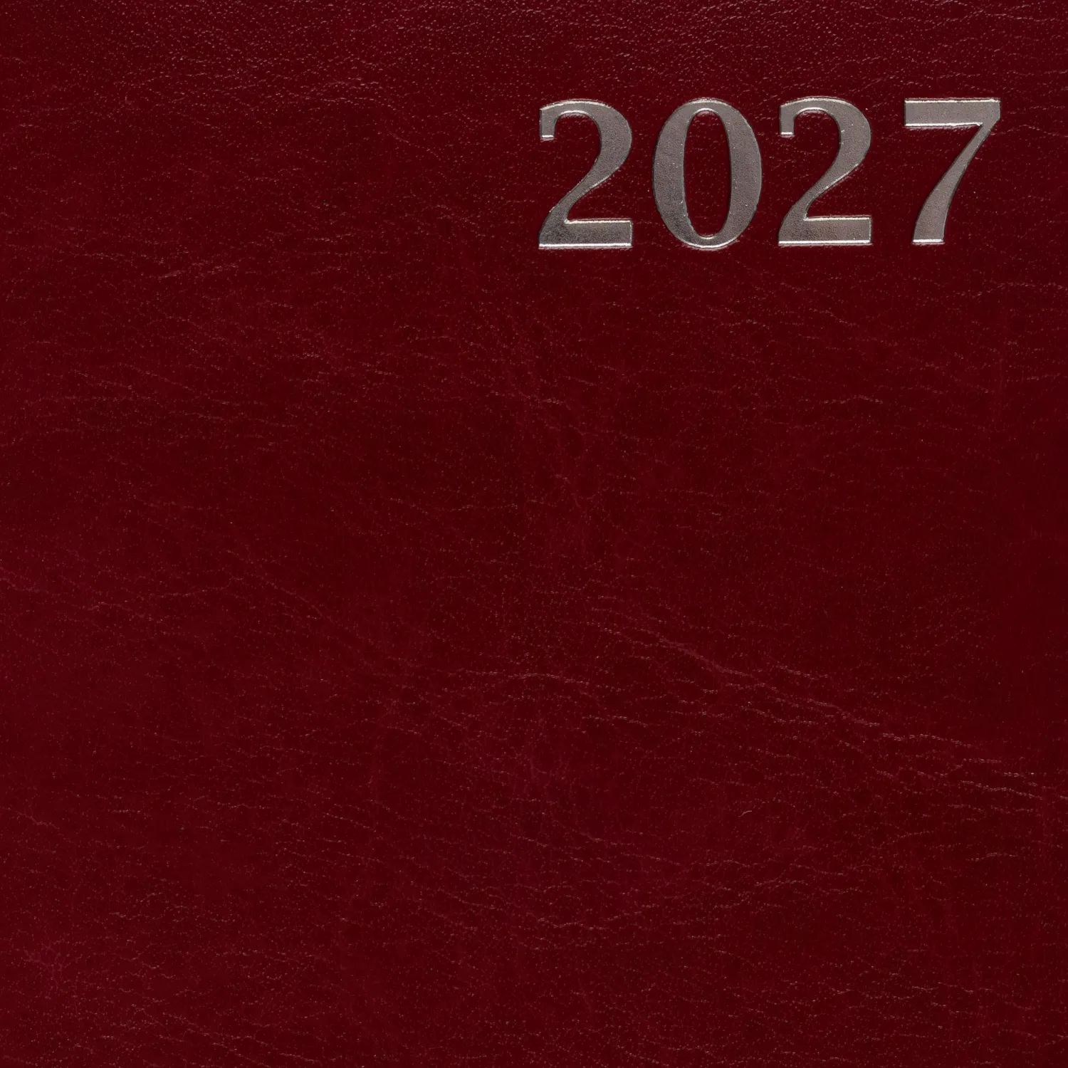 Ежедневник датированный 2027 Attache АГЕНДА А6 168л 100x150мм бордо - фото 3