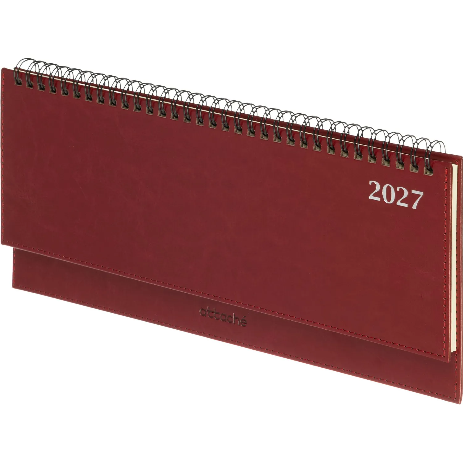 Планинг датированный Attache 2027 60л, бордо - фото 1