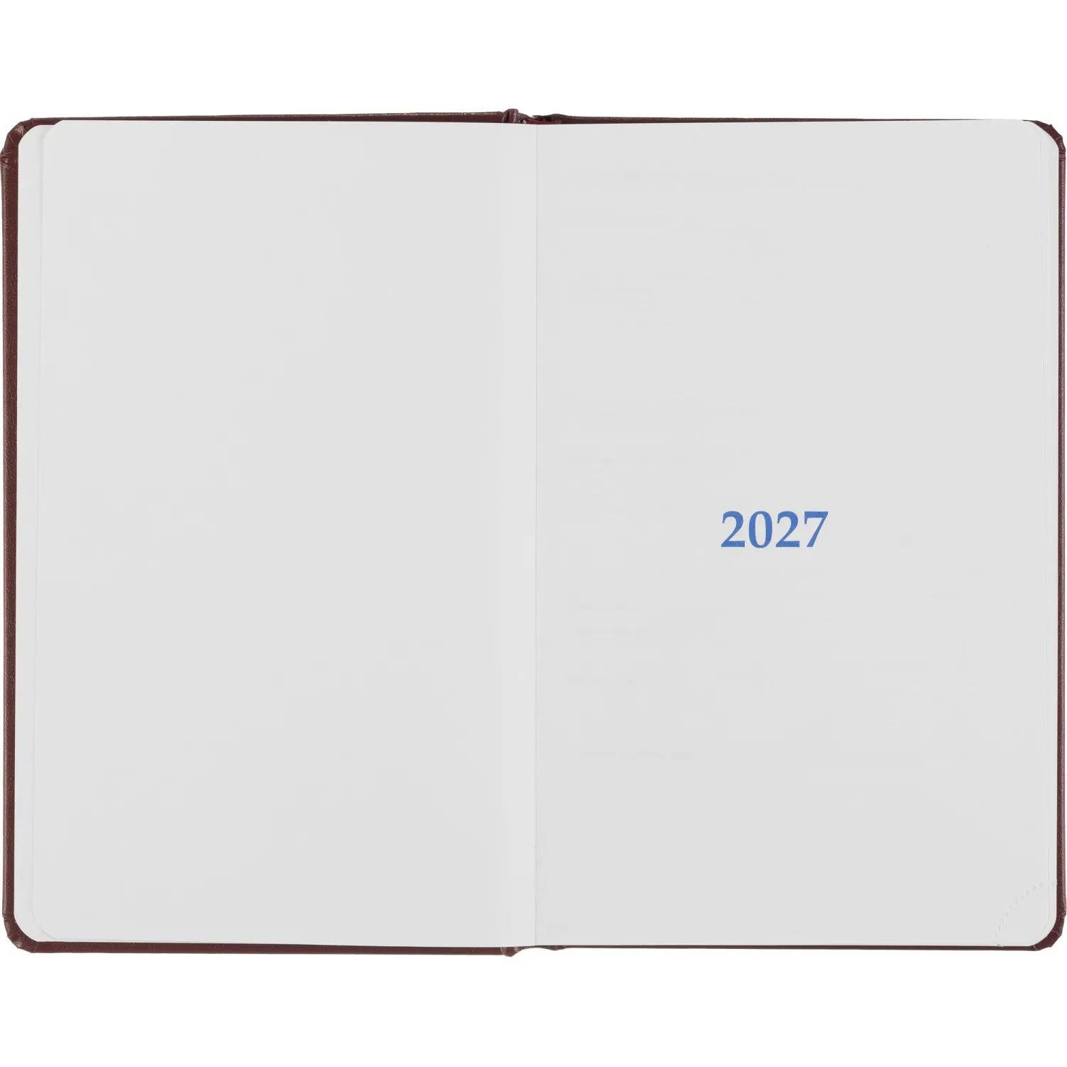 Ежедневник датированный 2027 Attache А5 168л 138x213мм балакрон бордо - фото 5