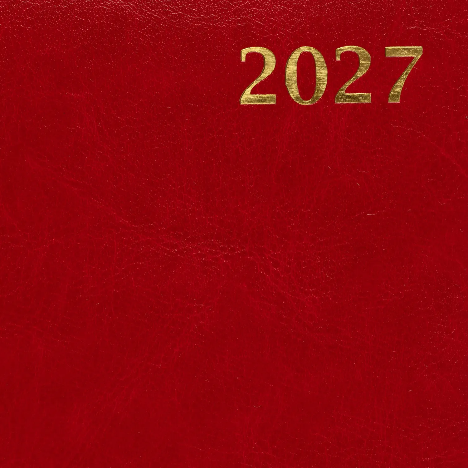 Ежедневник датированный 2027 Attache А5 168л 143x210 бордов (золотист срез) - фото 3