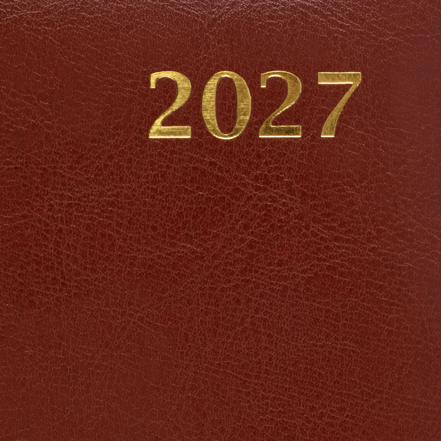 Ежедневник датированный 2027 Attache А5 168л 143x210 коричн (золотист срез) - фото 3