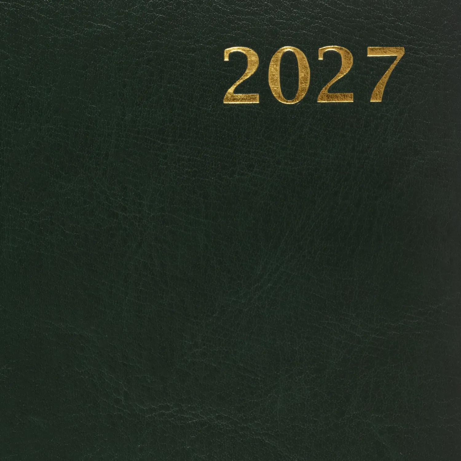 Ежедневник датированный 2027 Attache А5 168л 143x210 зелен(золотистый срез) - фото 3