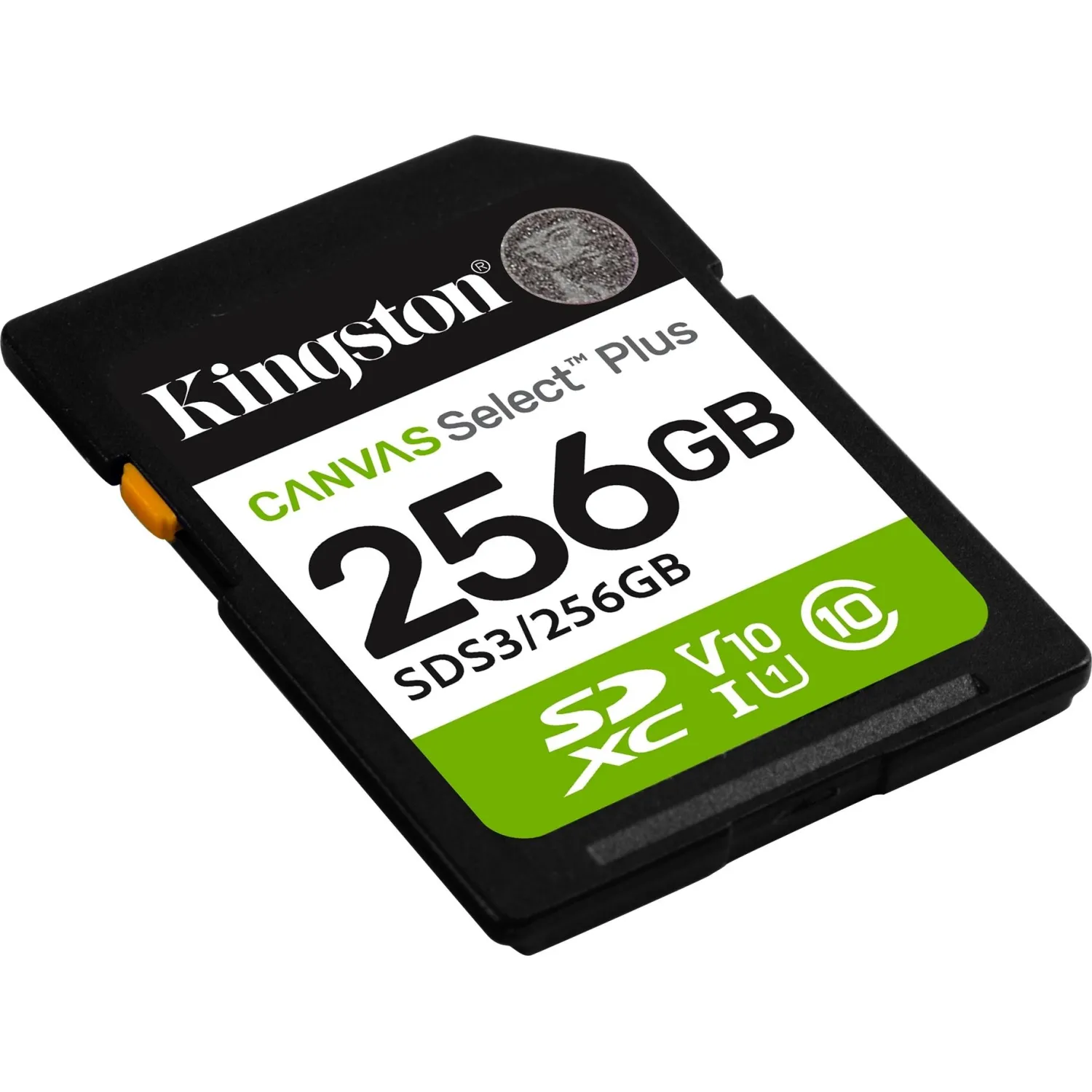 Карта памяти SDXC Kingston, 256GB, Canvas Select Plus Gen3 SDS3/256GB - фото 2