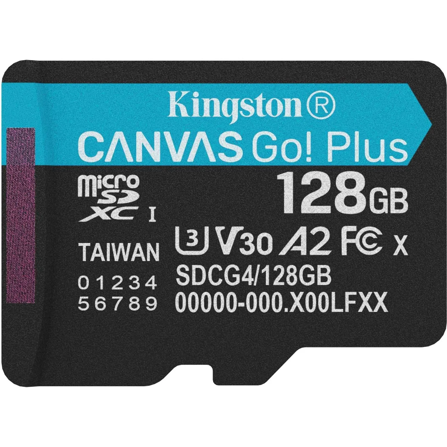 Карта памяти microSDXC Kingston 128G Go Plus G4 SDCG4/128GBSP - фото 1