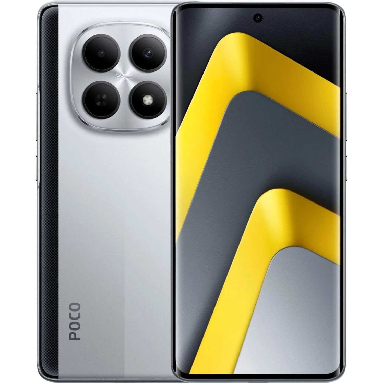 Смартфон POCO M8 5G RU 8+512 Sliver - фото 11