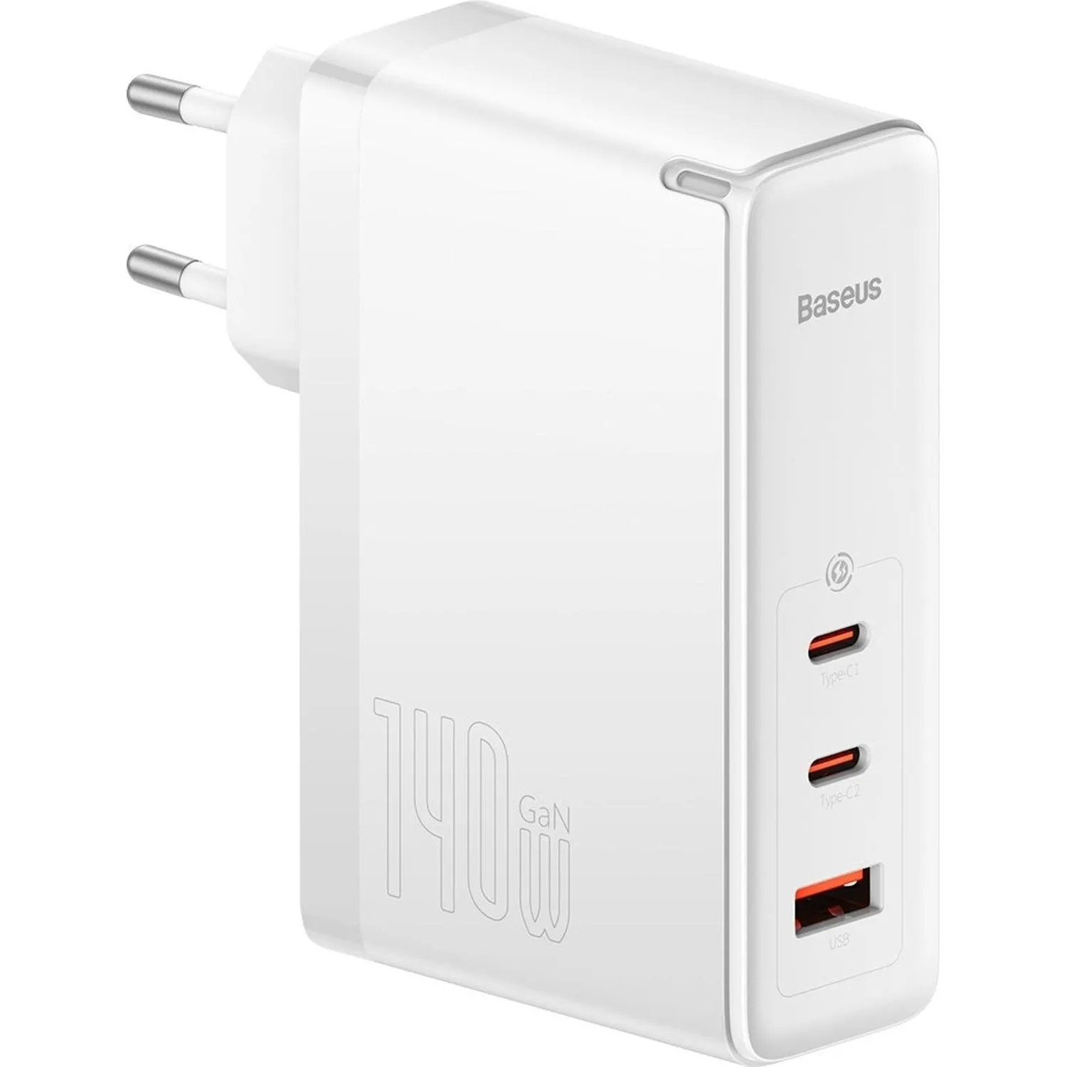 Зарядное устройство сетевое Baseus GaN5 Pro 140W EU White (CCGP100202) - фото 1