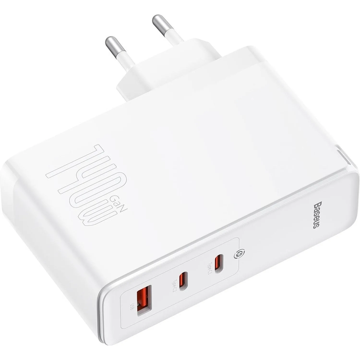 Зарядное устройство сетевое Baseus GaN5 Pro 140W EU White (CCGP100202) - фото 3