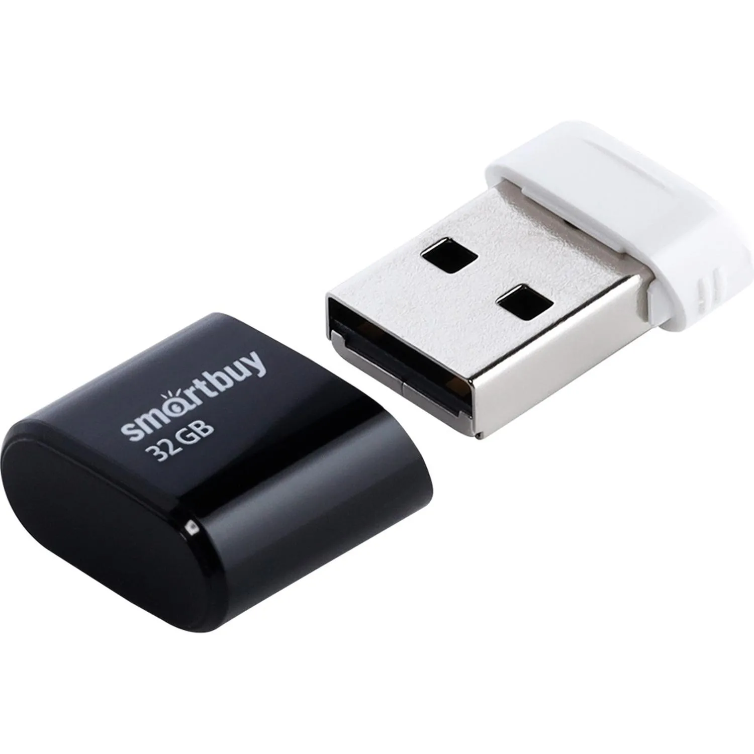 Флеш-память Smartbuy UFD 2.0 32GB LARA Black (SB32GBLARA-K) - фото 2