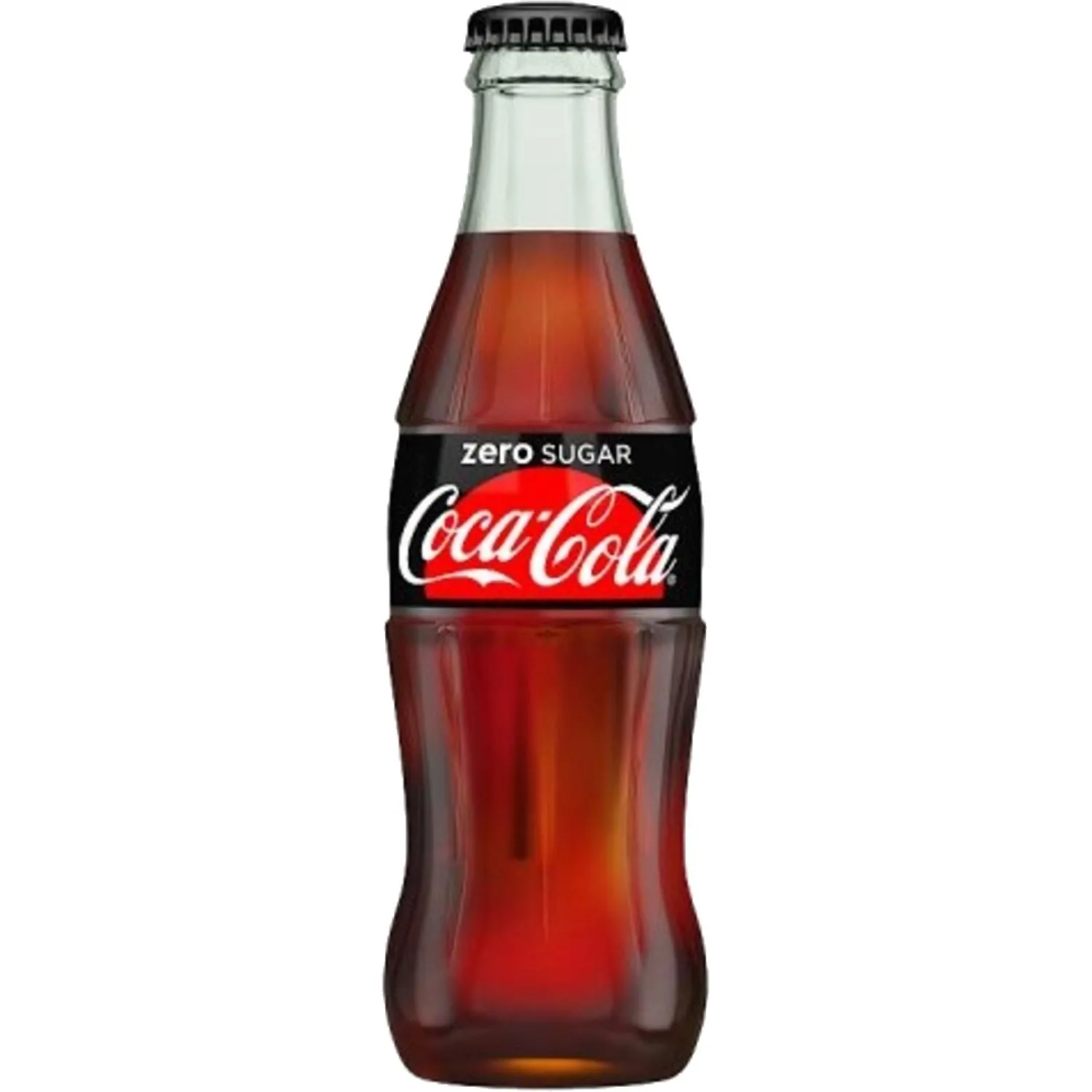 Напиток Coca-Cola Zero Zuccheri, газ стекло 0,2л - фото 1