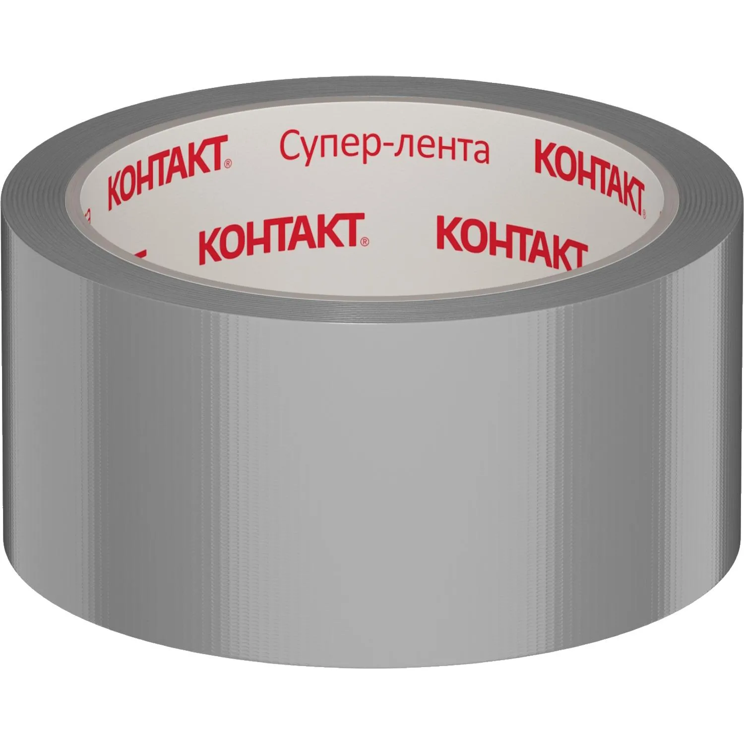Клейкая лента армированная КОНТАКТ, 50ммx10м, 175мкм, серая (23724) - фото 3