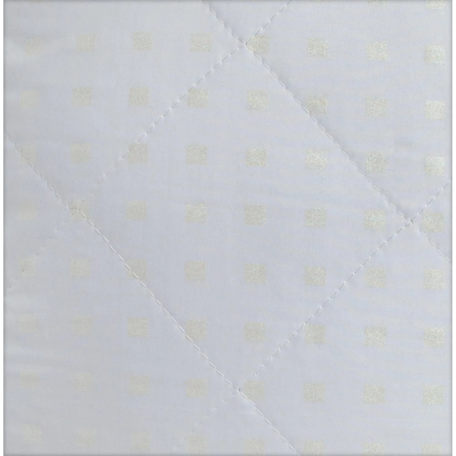 Подушка 70х70, стеган,(иск.лебяжий пух/тикПЭ), бел. Шашечки, 2 шт/уп - фото 2