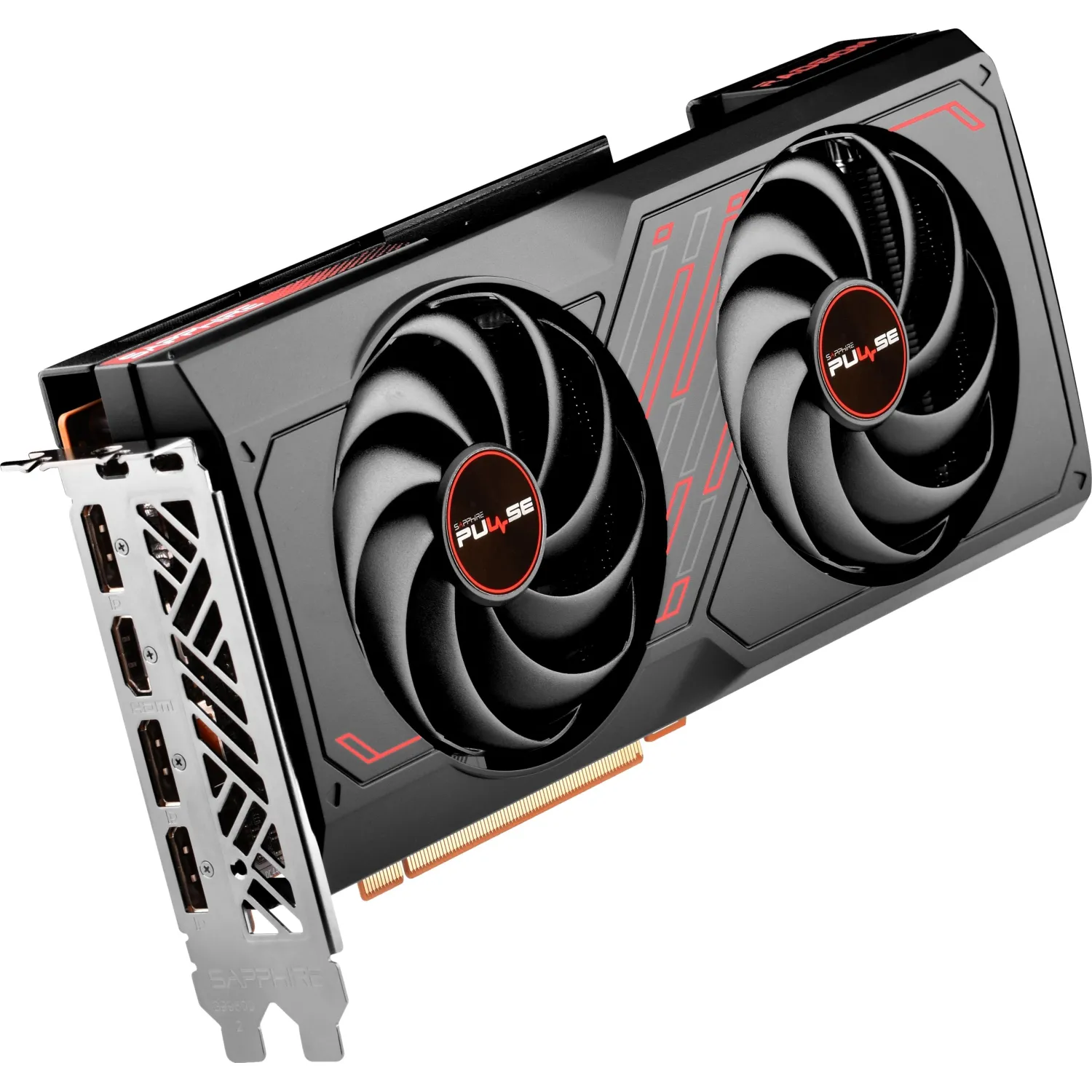 Видеокарта Sapphire RX7600 PULSE 8GB, 3xDP HDMI(11324-01-20G) - фото 2