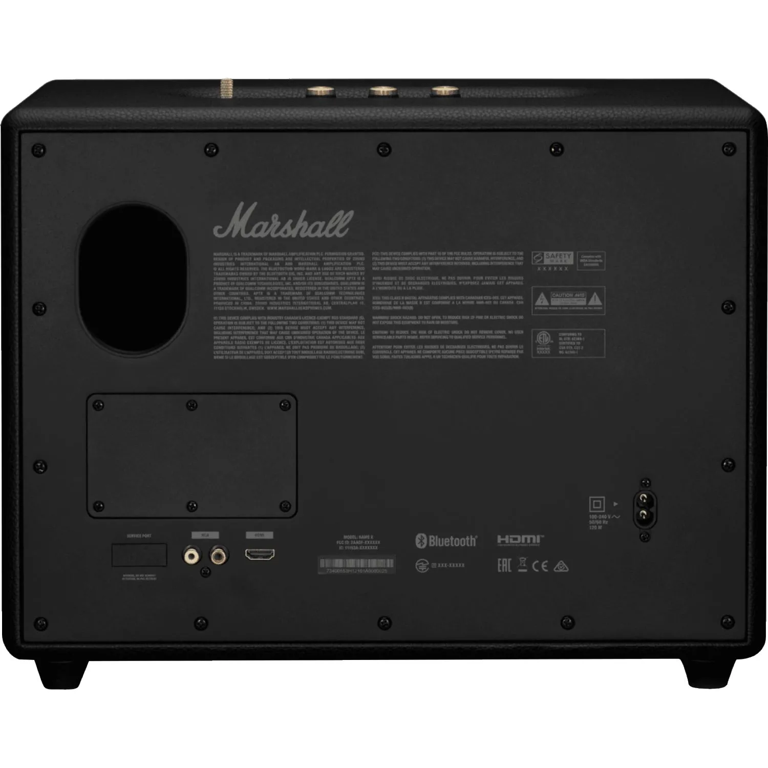 Акустическая система Marshall Woburn III Black (1006016) - фото 3