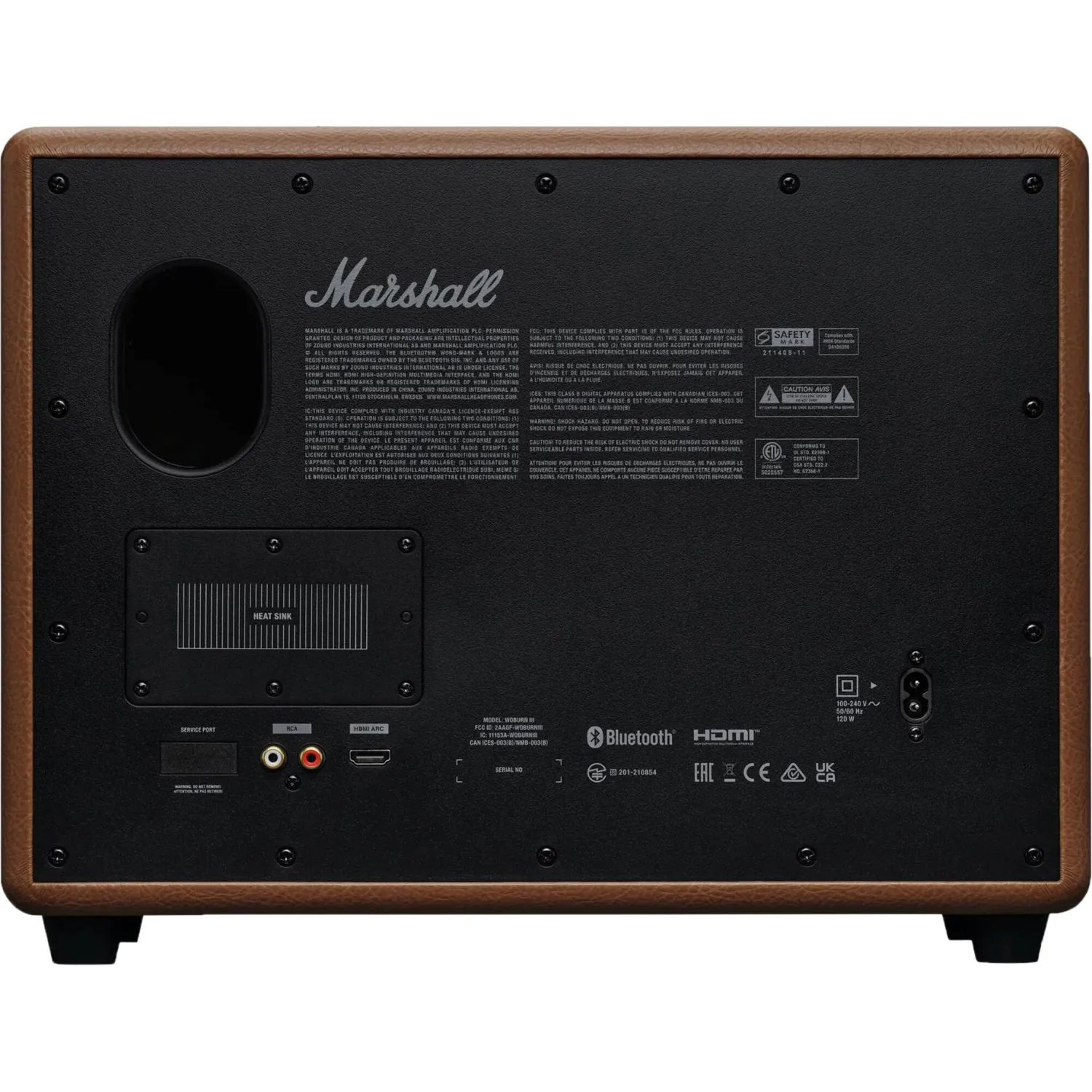 Акустическая система Marshall Woburn III Brown (1006085) - фото 3