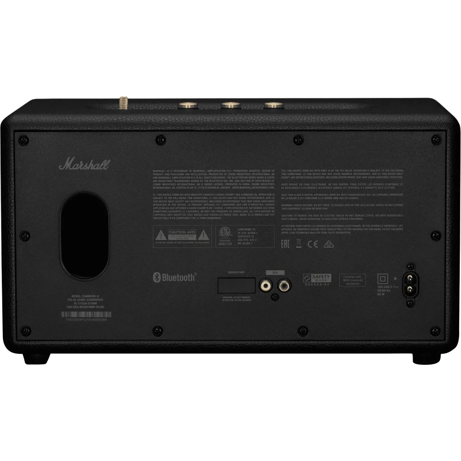 Акустическая система Marshall Stanmore III Black (1006010) - фото 3