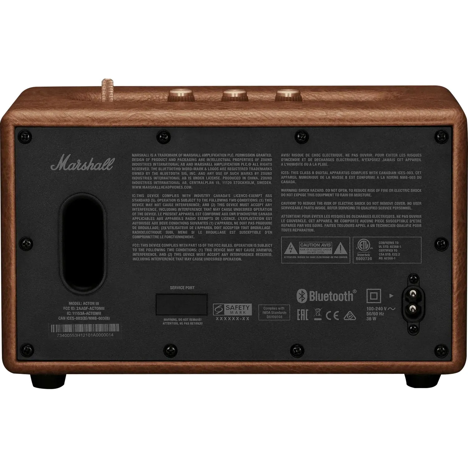 Акустическая система Marshall Acton III Brown (1006075) - фото 3
