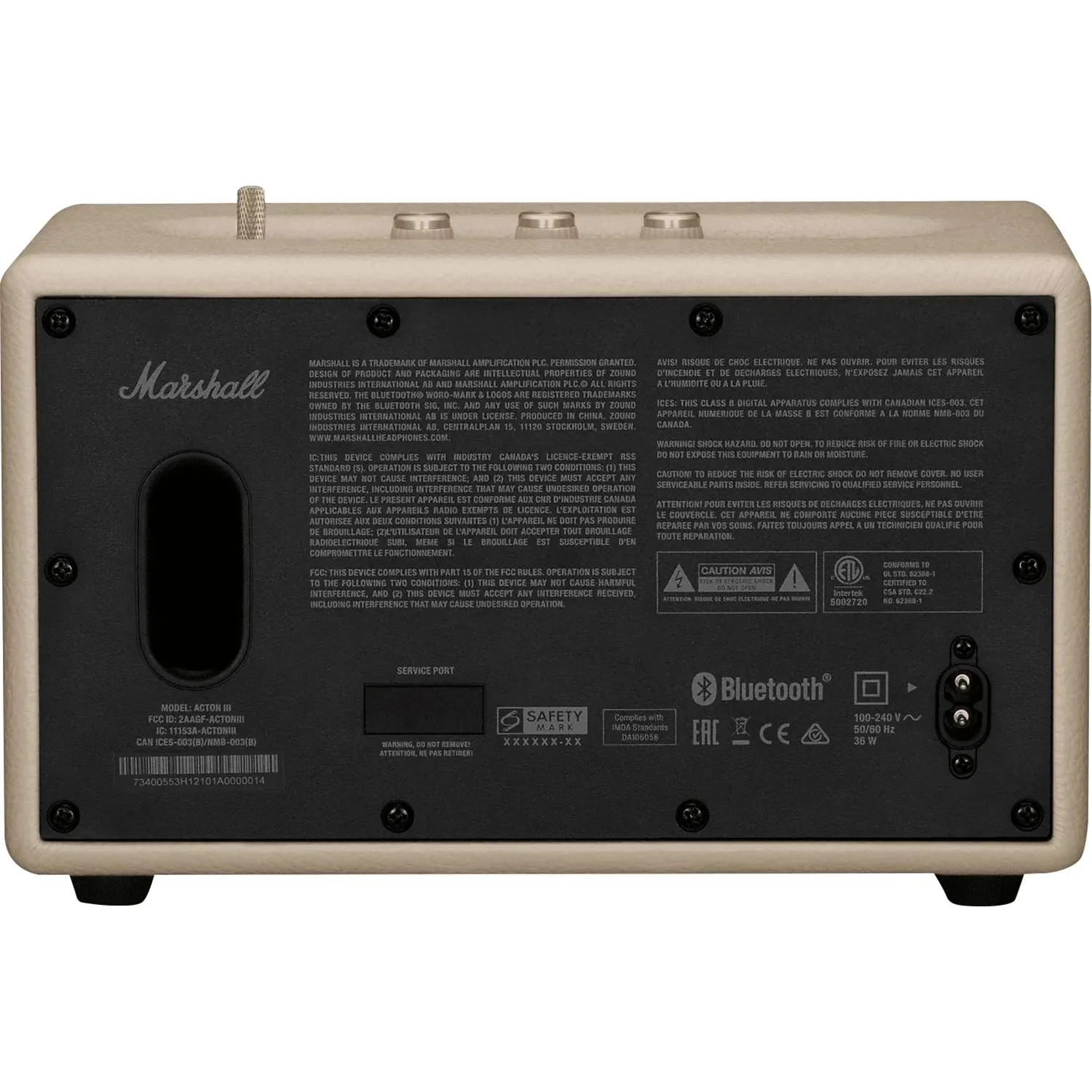 Акустическая система Marshall Acton III Cream (1006005) - фото 3