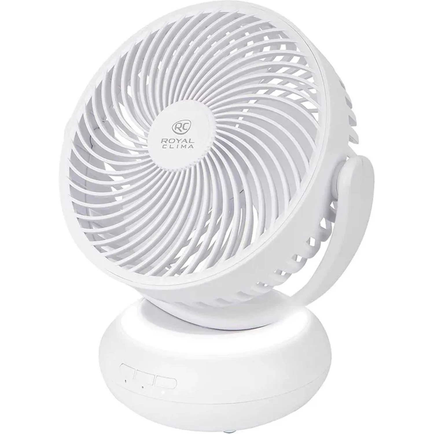 Вентилятор ROYAL CLIMA RSF-0701E-WT, 17см, белый - фото 1
