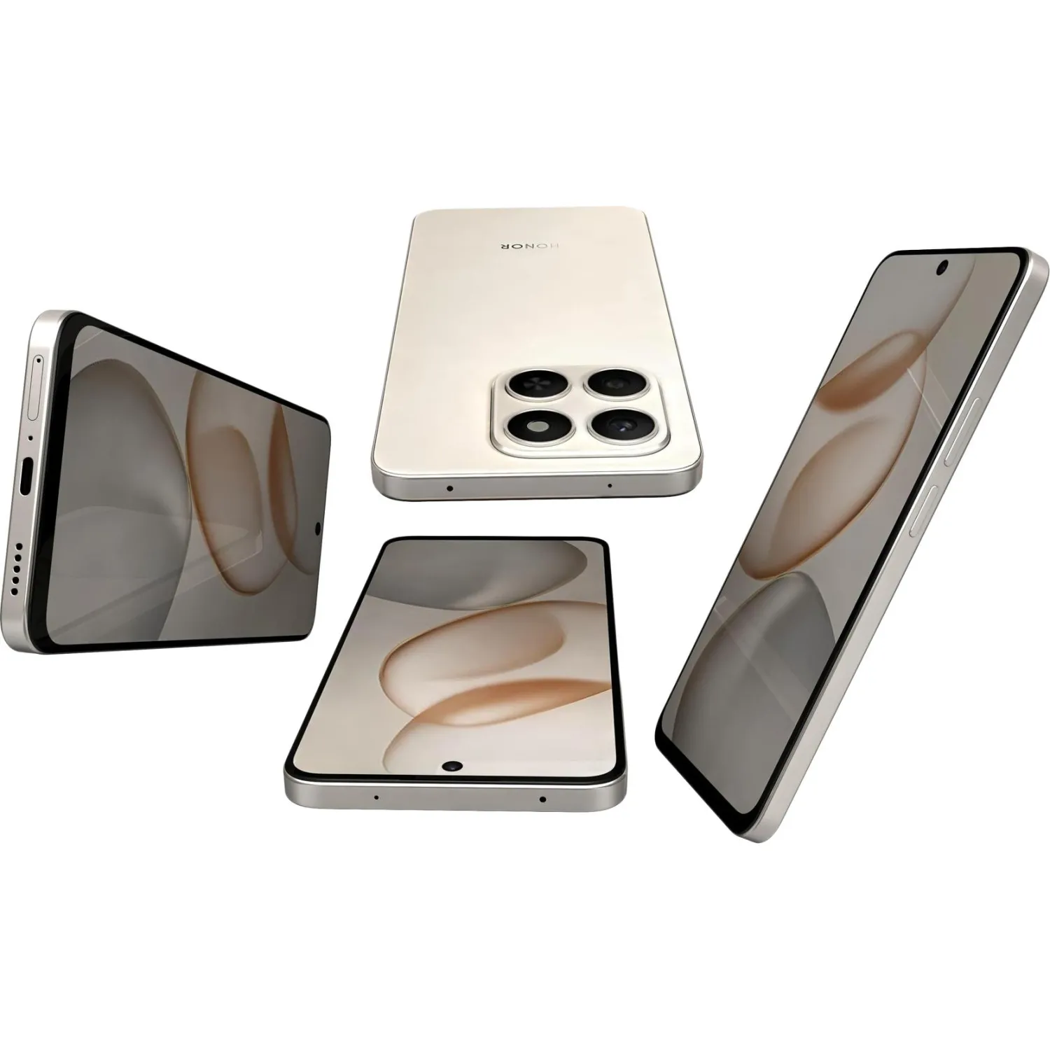 Смартфон Honor X7d 8/256GB Desert Gold - фото 15