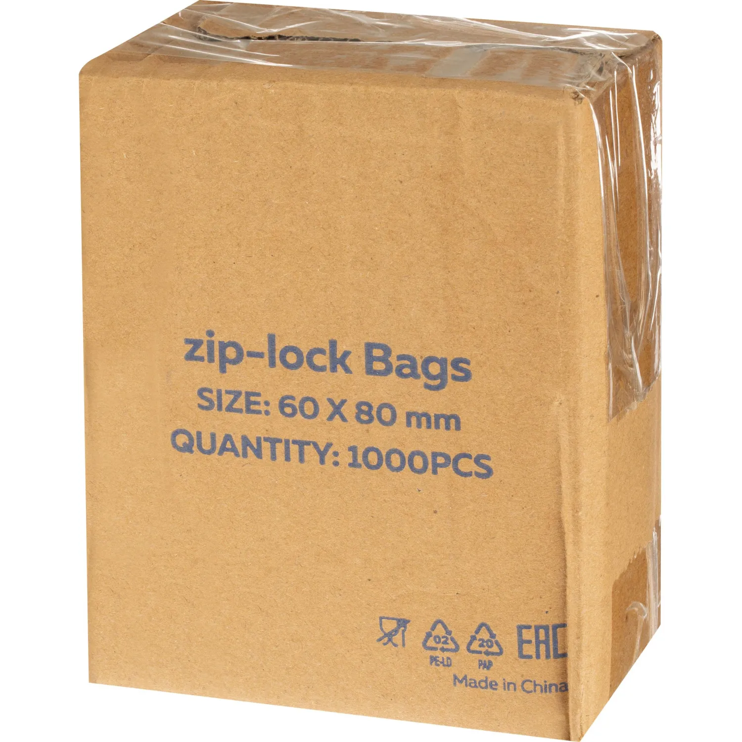 Пакет с замком (Zip Lock) 6х8 см, 20 мкм, 1000 шт/уп - фото 4