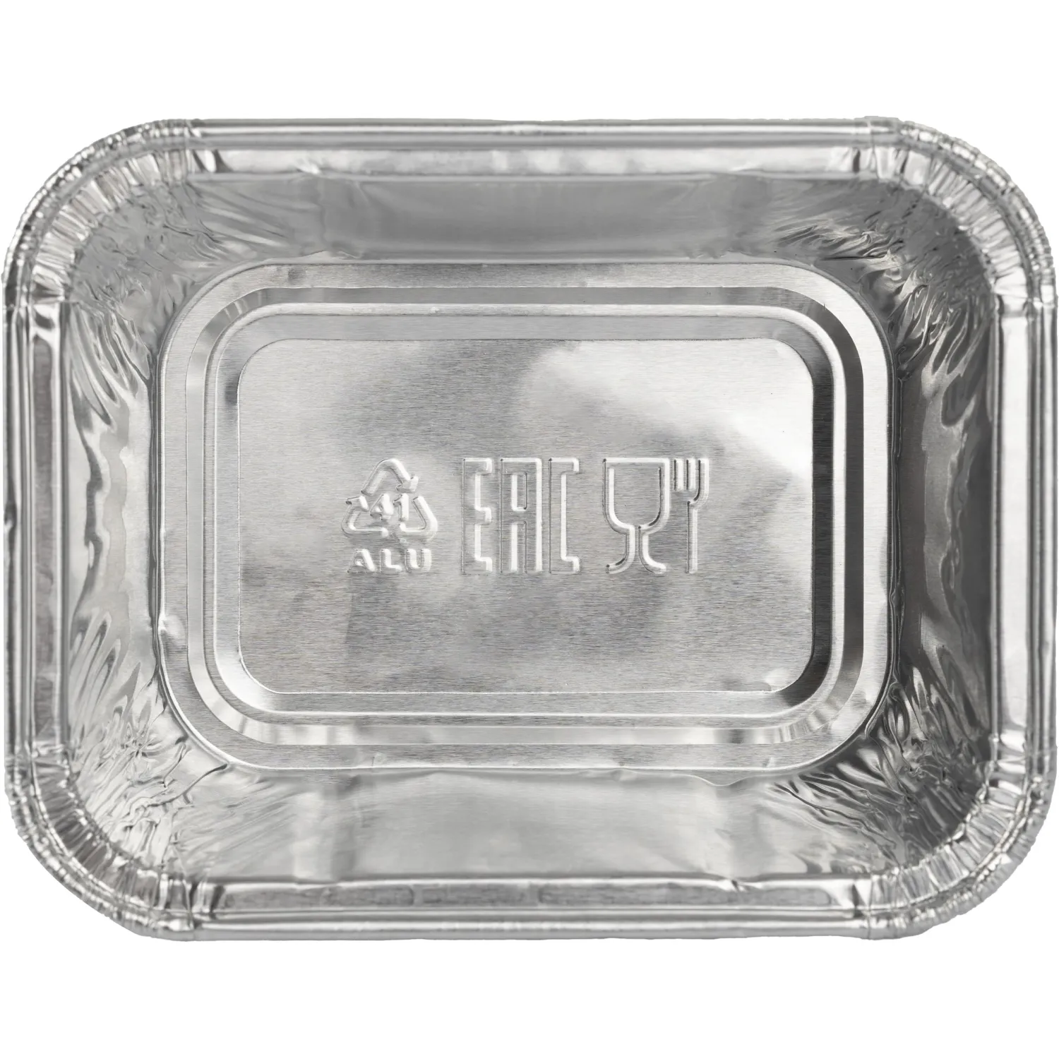 Форма алюминиевая R136G 250мл, 114х89х42мм, 100шт/уп - фото 2