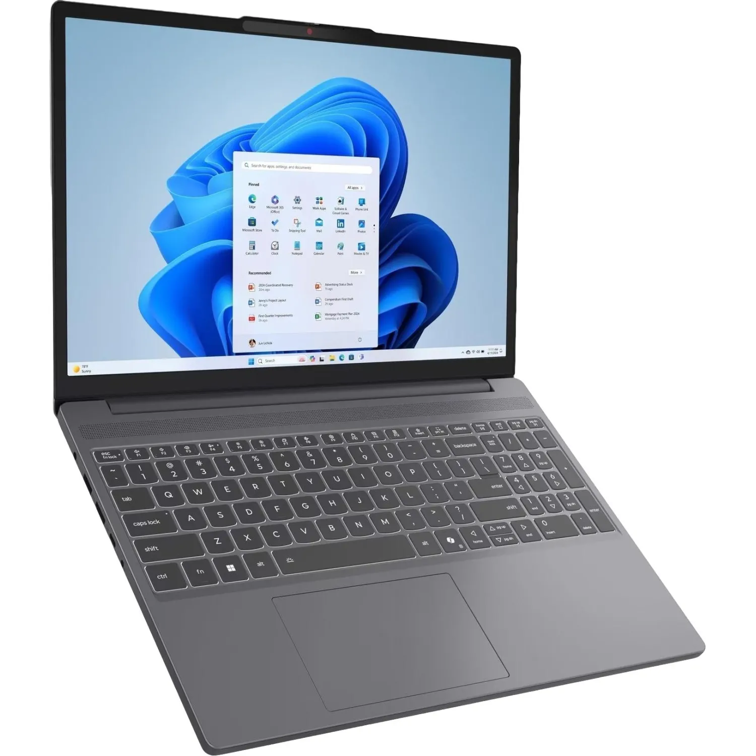 Ноутбук Lenovo IP Slim 3 15IRH10(83K100D6UE)i5-13420H/16Gb/512Gb/15.3/NoOS - фото 6