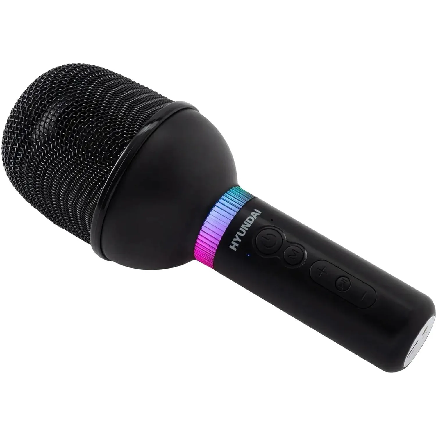 Микрофон Hyundai H-MIC101, черный, беспроводной - фото 2