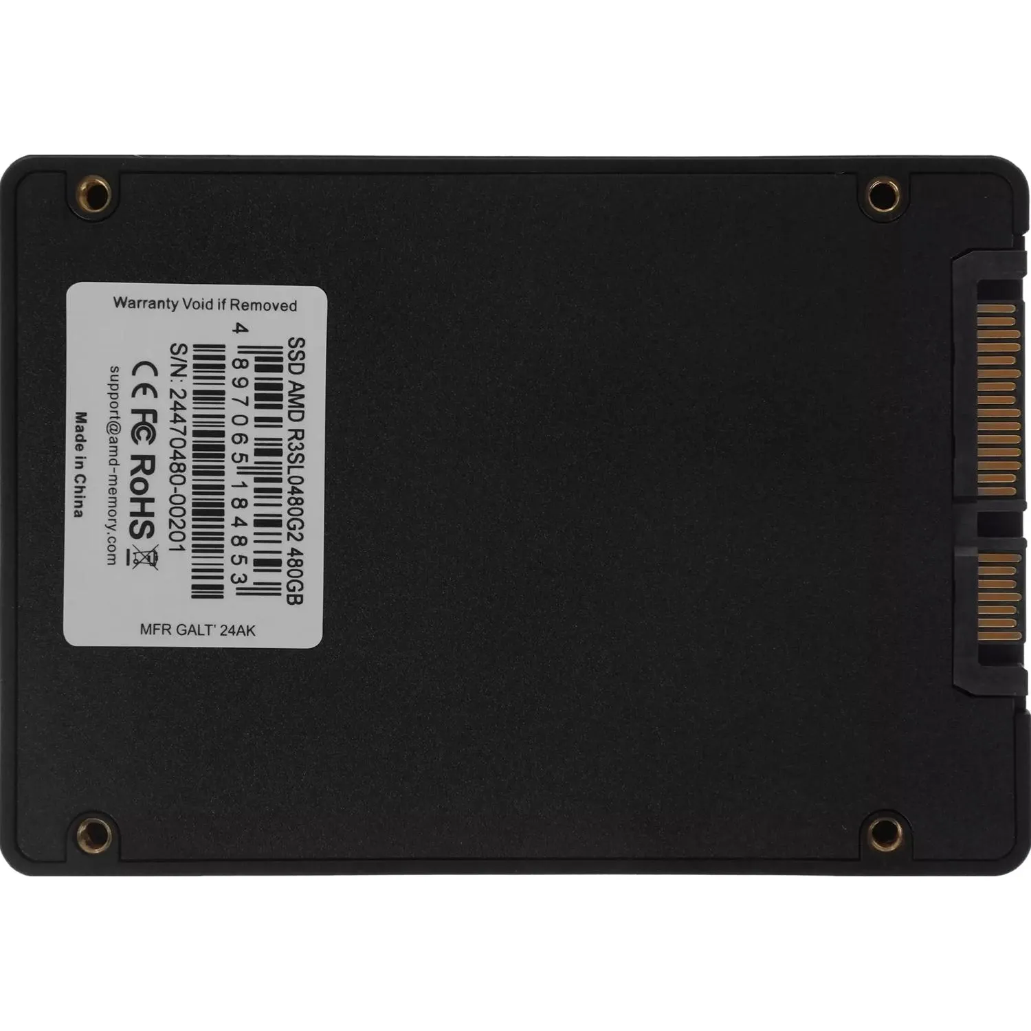 SSD накопитель AMD SATA-III 480GB R3SL0480G2 Radeon R3 2.5 - фото 3