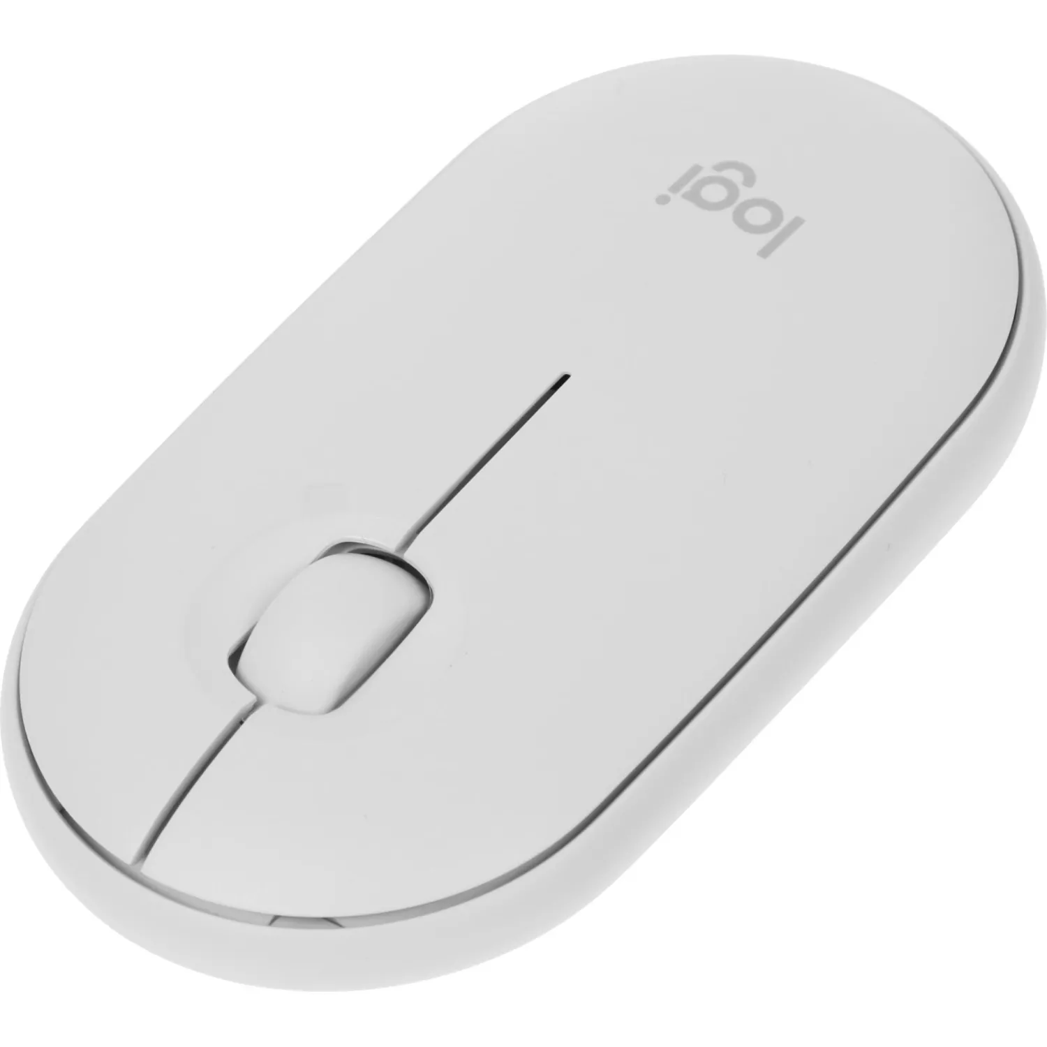Мышь компьютерная Logitech Pebble M350 бел.1000dpi sil.BT/R 3b(910-005541) - фото 2