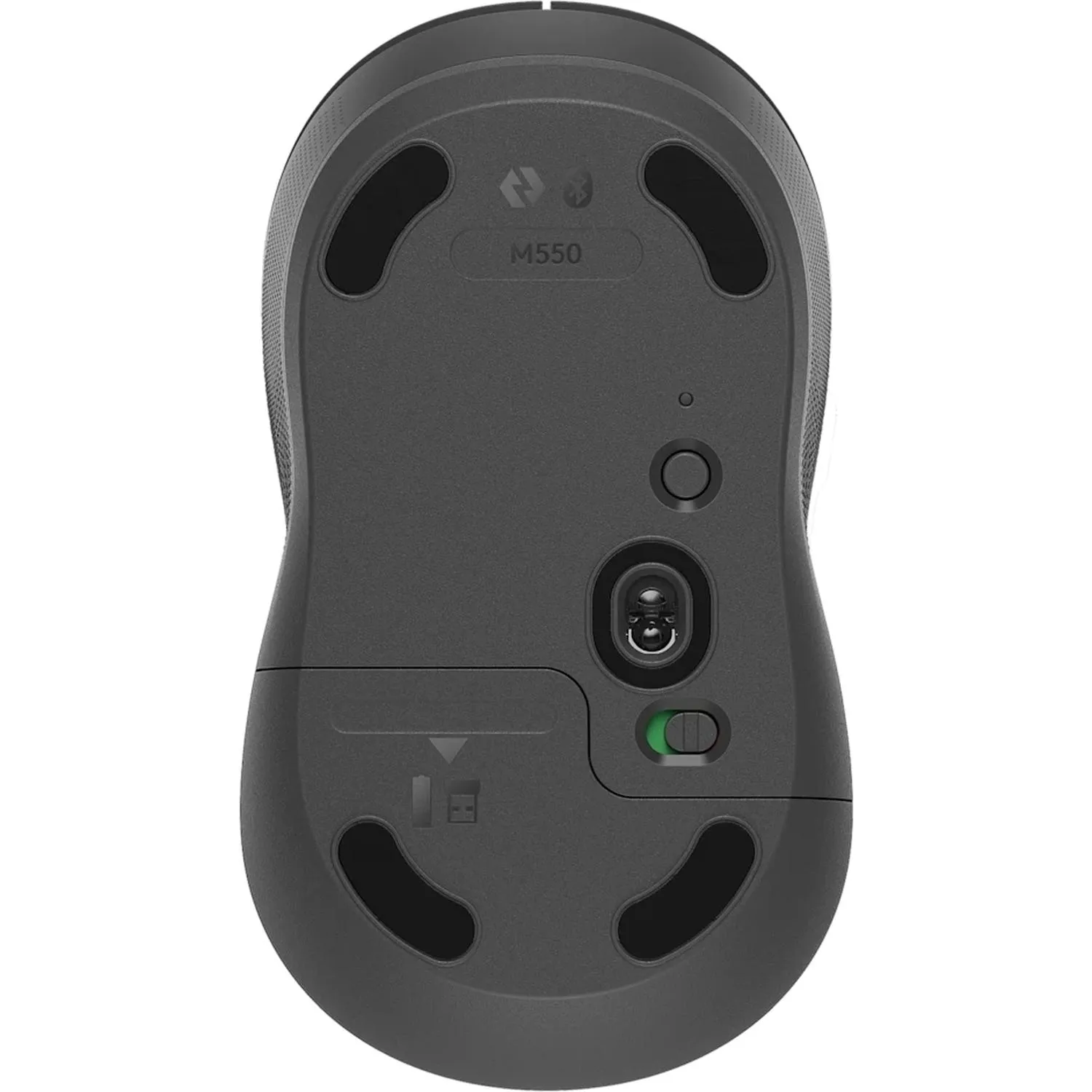 Мышь компьютерная Logitech M550 тем-сер/сер.4000dpi sil.BT/R 3b(910-007446) - фото 5