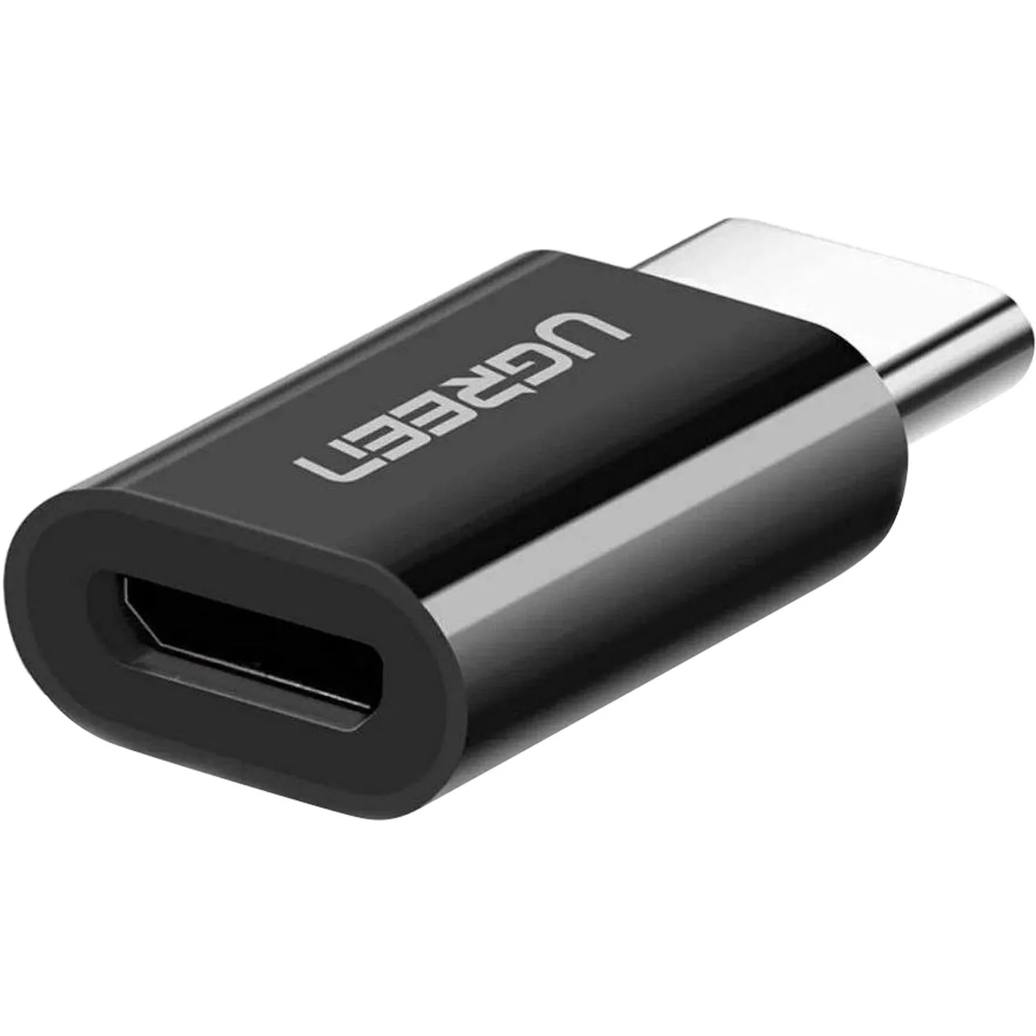 Переходник UGreen 30391 USB-C to micro USB, черный - фото 2