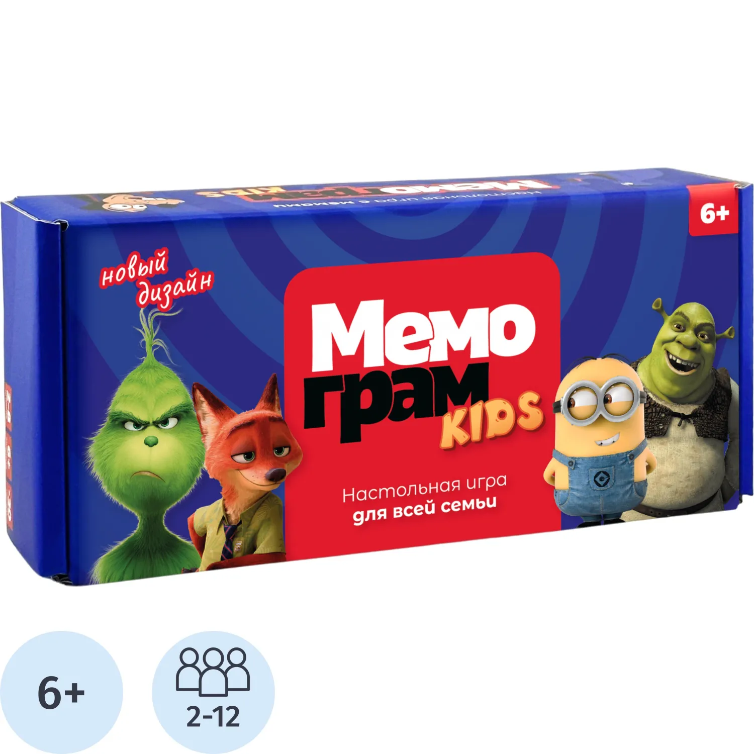 Настольная игра 'Мемограм Kids МГ001-2 - фото 1