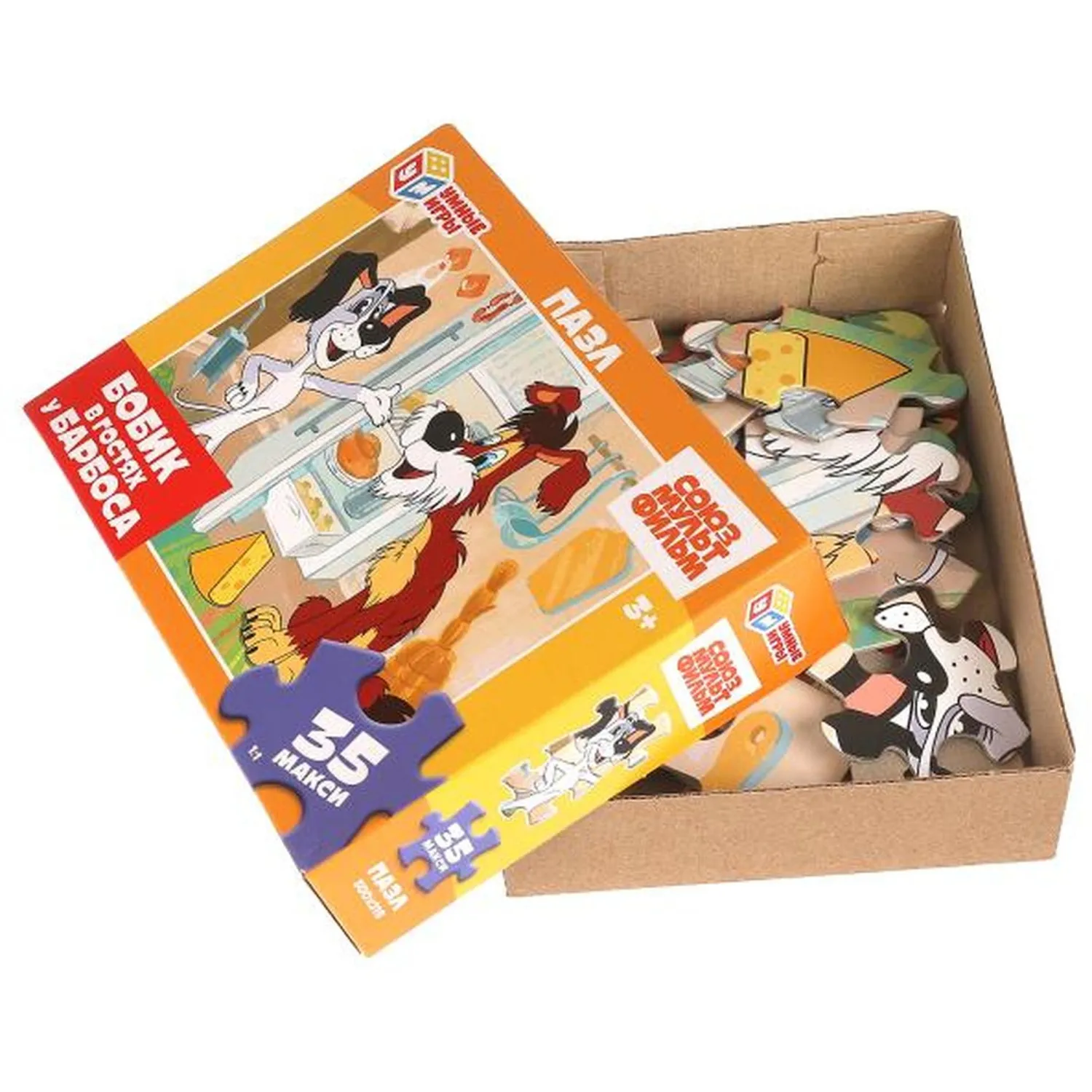 Пазл puzzle 35 эл. Бобик в гостях у Барбоса,4660254456068 - фото 3