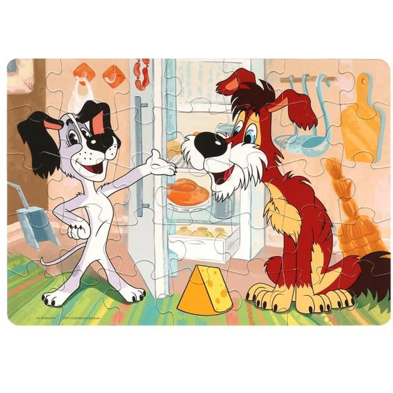 Пазл puzzle 35 эл. Бобик в гостях у Барбоса,4660254456068 - фото 4