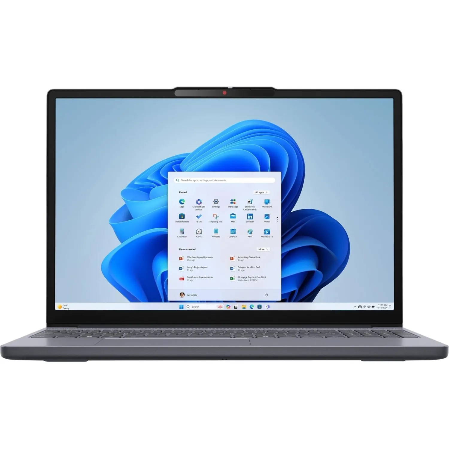 Ноутбук Lenovo IdeaPad Slim 3(83K7000XRK)R7-7735HS/16Gb/512GbSSD/15,3/NoOS - фото 9