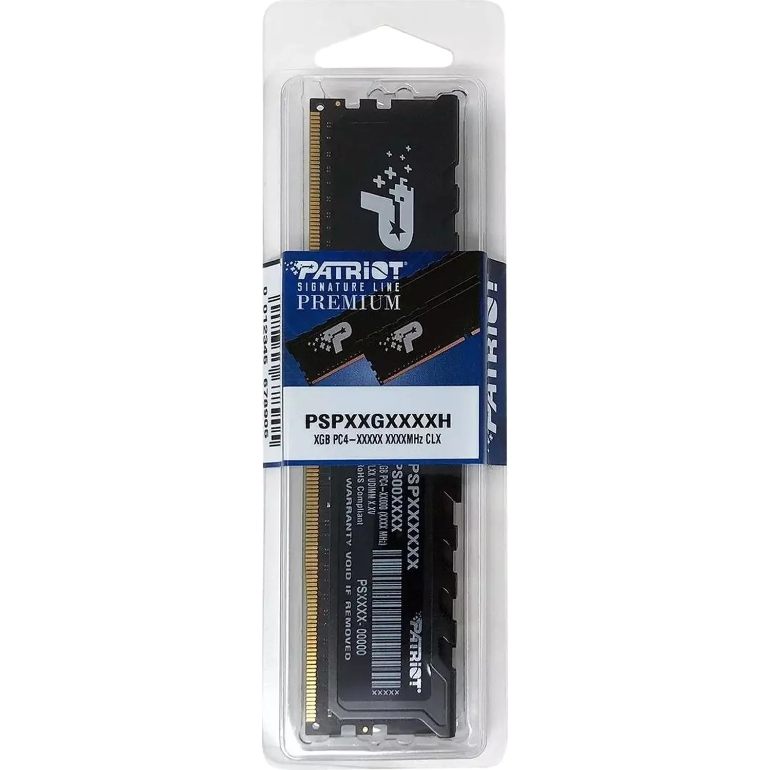 Модуль памяти Patriot Memory DDR4 DIMM 8GB 3200Мгц(PSP48G3200H1) - фото 2
