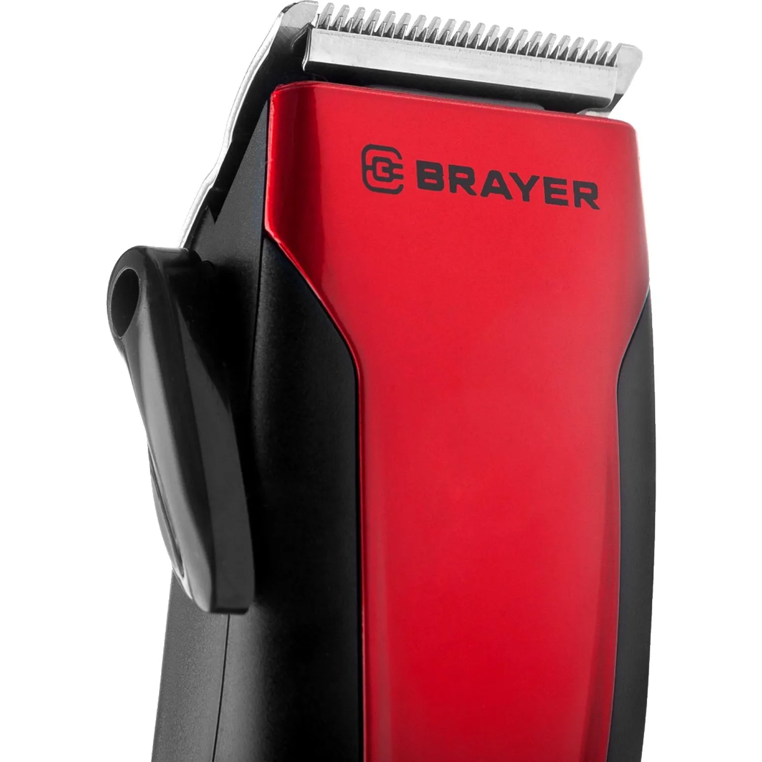 Машинка для стрижки BRAYER 3431BR сетевая. Мощ.15Вт. Стальные лезвия - фото 6