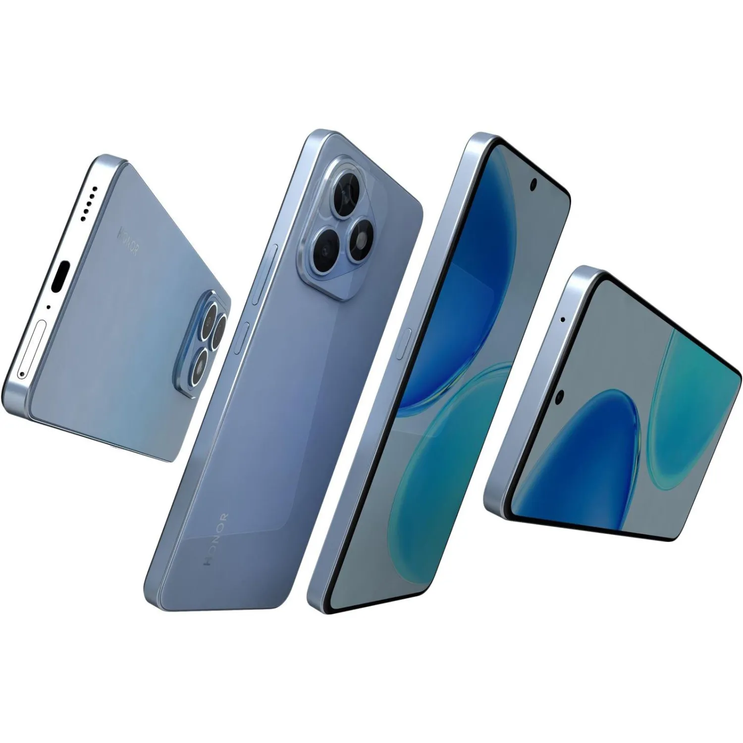 Смартфон Honor X8d 8+256GB Light Blue - фото 16