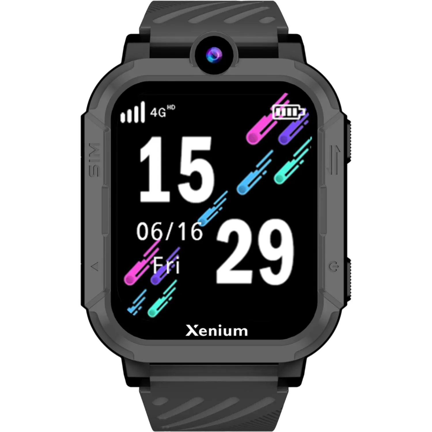 Смарт-часы Xenium W600 1.83 AMOLED т.серый - фото 1