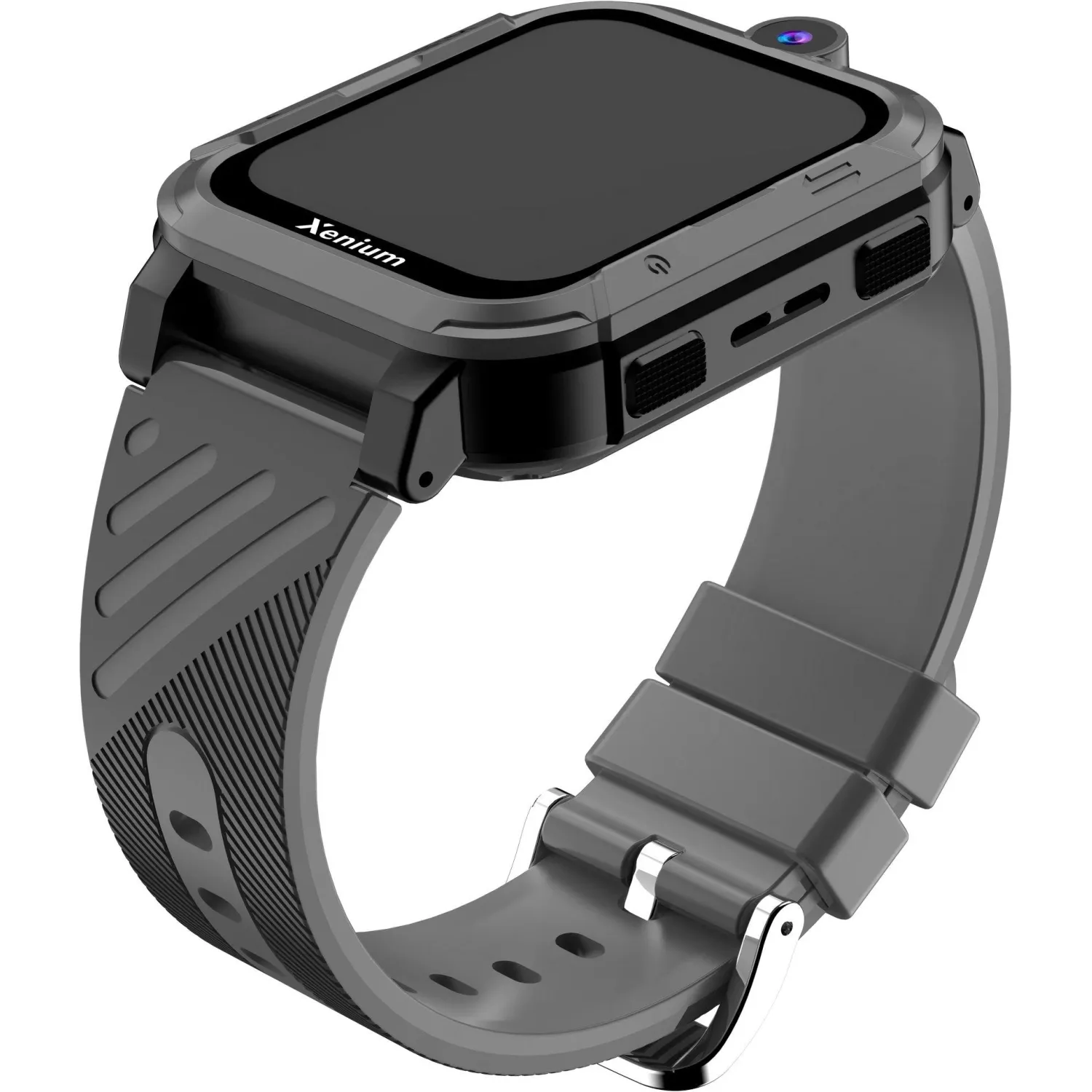 Смарт-часы Xenium W600 1.83 AMOLED т.серый - фото 4