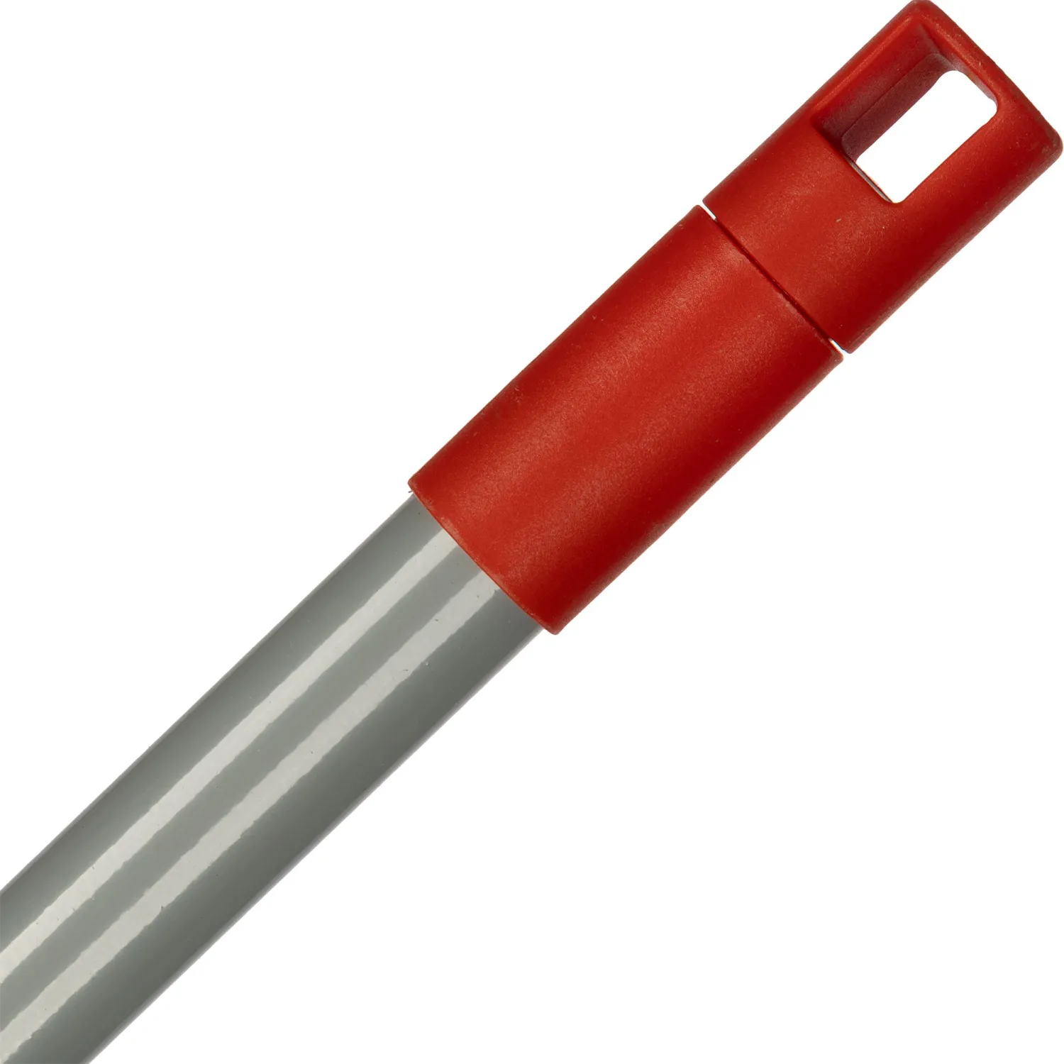 Рукоятка металлическая, цвет красный 120см с резьбой NV-123MR - фото 3