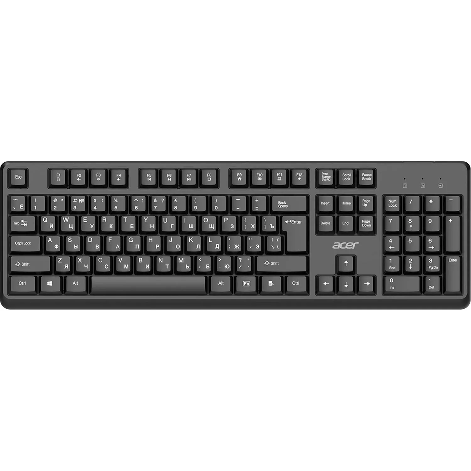 Набор клавиатура+мышь Acer OCC501,черный,USB Multimedia(ZL.ACC11.00H) - фото 2