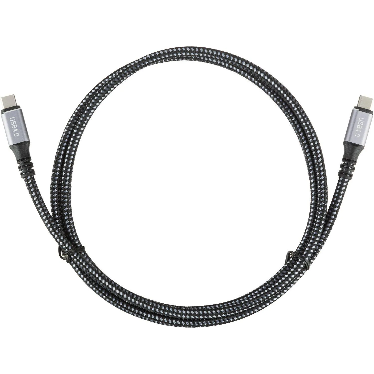 Кабель BigTech USB4 Type-C M/M, 40Gbps, 240Вт, 5А, 1.2м (OAVDC008) - фото 4