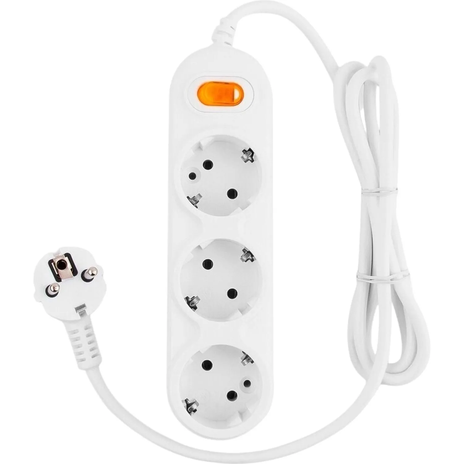 Удлинитель Power Cube 3р/5м с/з выкл 2200 Вт 10 А 3x0,75 (PC-2-5M) - фото 2
