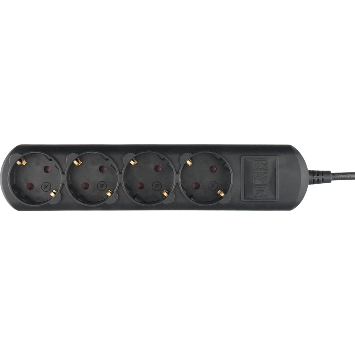 Удлинитель Power Cube 4р/5м без выкл 16А черн (PC-2B-5M) - фото 2